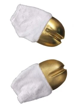 Gold Unicorn Costume Front Hooves -Halloween Costumes unicorn costume front hooves gold alt 4
