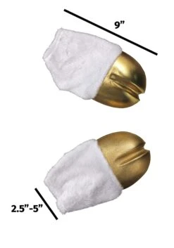 Gold Unicorn Costume Front Hooves -Halloween Costumes unicorn costume front hooves gold alt 5