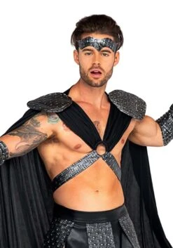 Roma Men's Valiant Gladiator Costume 5 Roma Men's Valiant Gladiator Costume -Halloween Costumes valiant mens gladiator costume