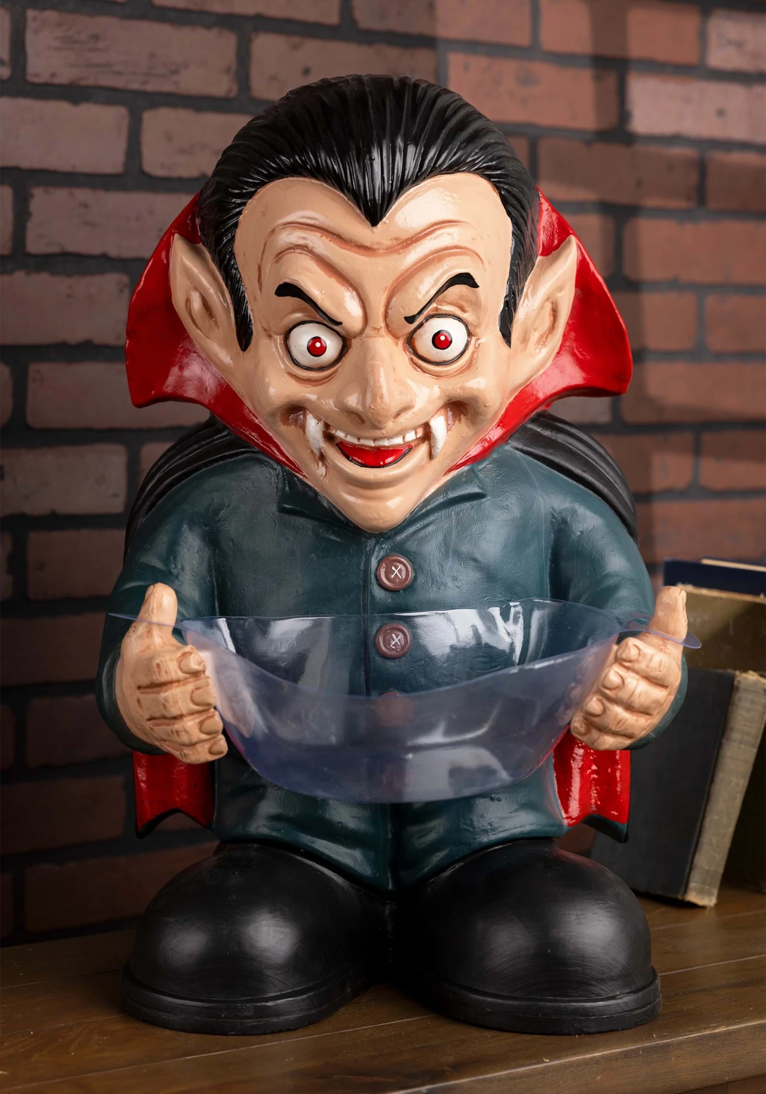 Vampire Candy Bowl Halloween Decoration 4 Vampire Candy Bowl Halloween Decoration - Image 2