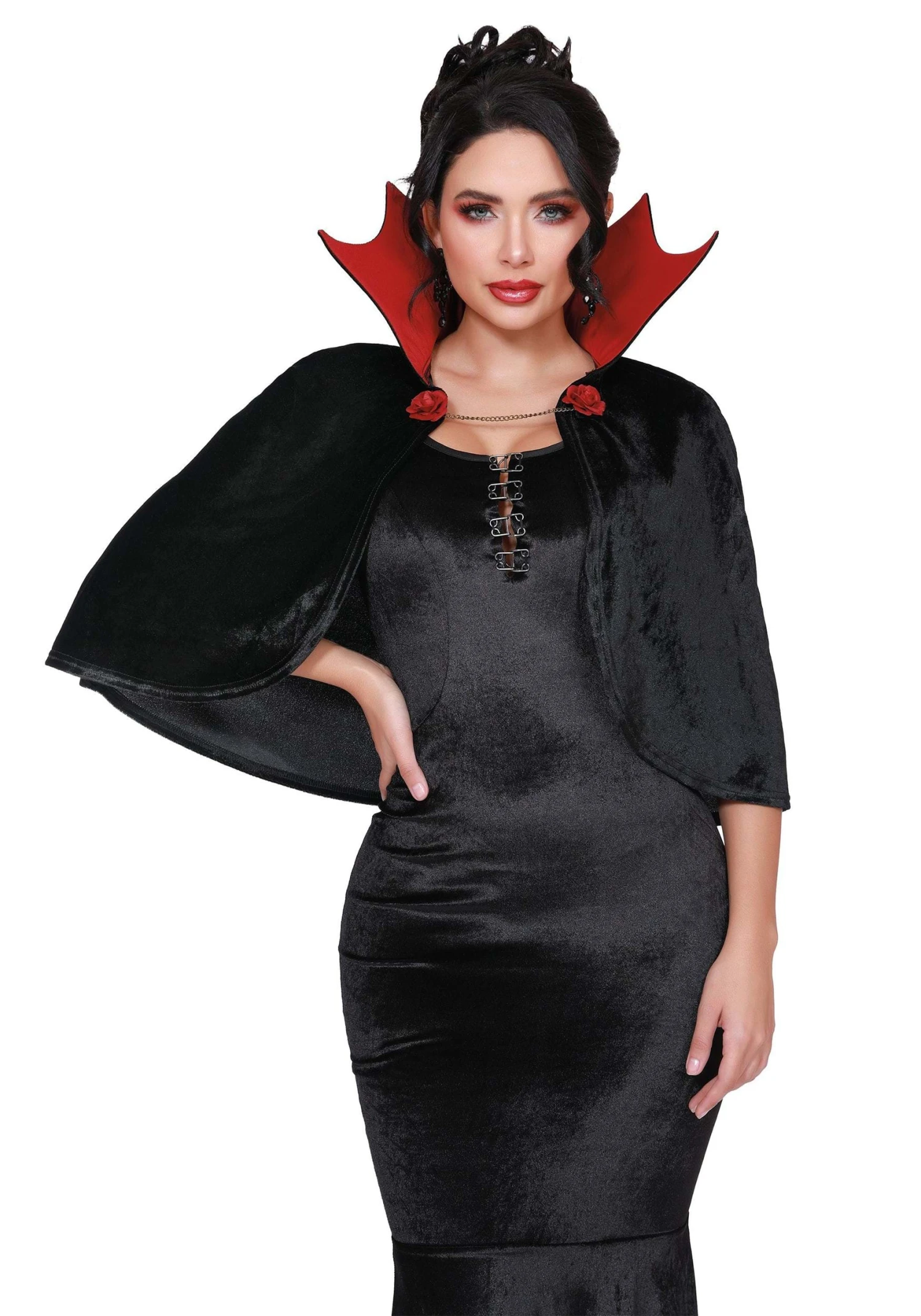 Dreamgirl Vampire Capelet For Adults 3 Dreamgirl Vampire Capelet For Adults