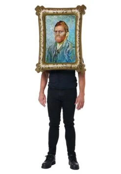 Adult Van Gogh Self Portrait Inflatable Painting Costume