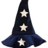 Velvet Stars Costume Witch Hat -Halloween Costumes velvet stars witch hat