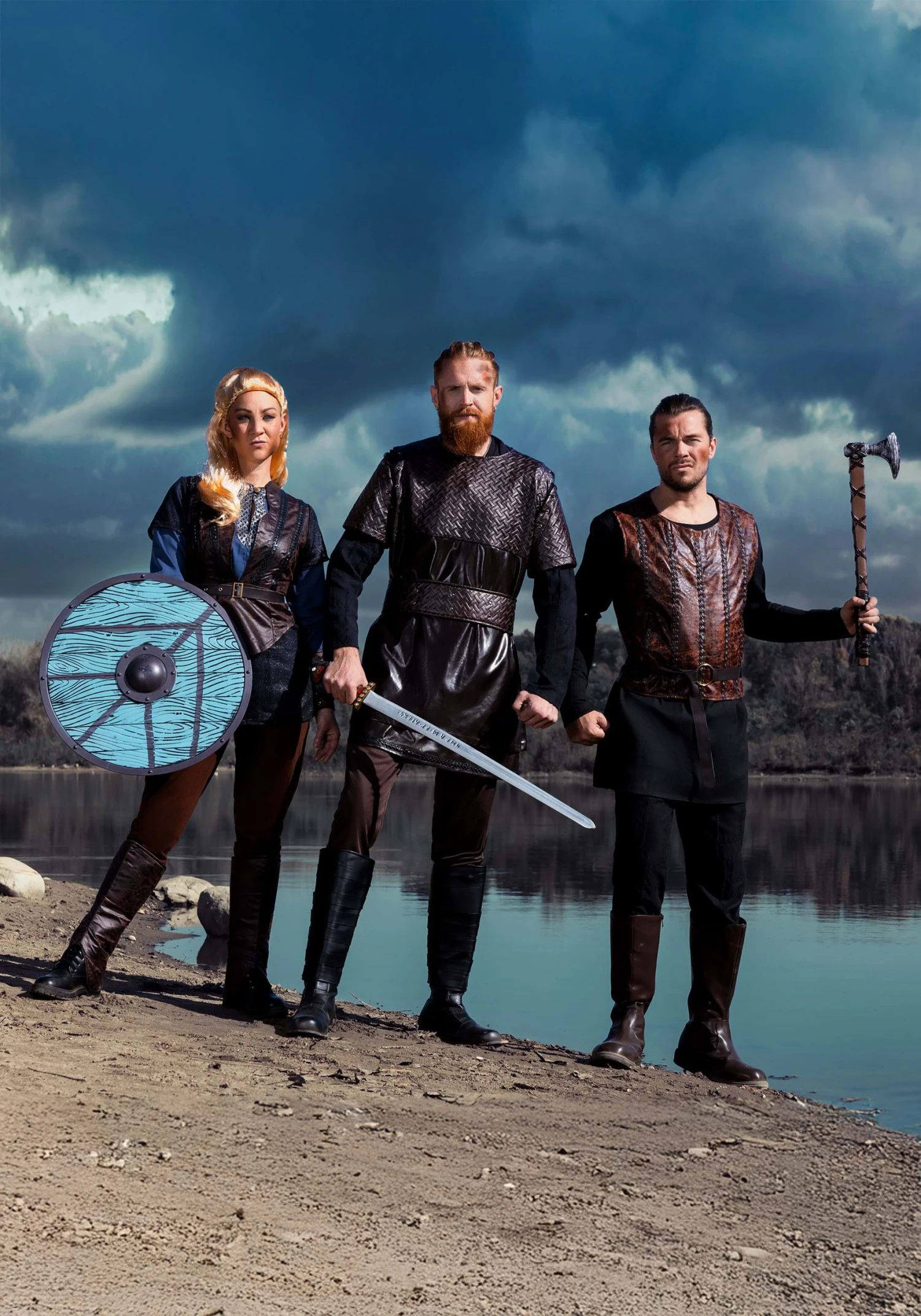 Plus Size Vikings Lagertha Lothbrok Costume For Women 5 Plus Size Vikings Lagertha Lothbrok Costume For Women - Image 3