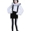 Women's Vintage Pierrot Clown Costume