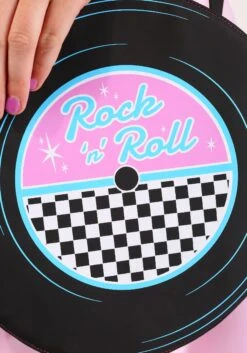 Vinyl Record Handbag -Halloween Costumes vinyl record purse 2