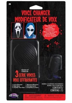 Fun World Voice Modifier Device Costume Accessory