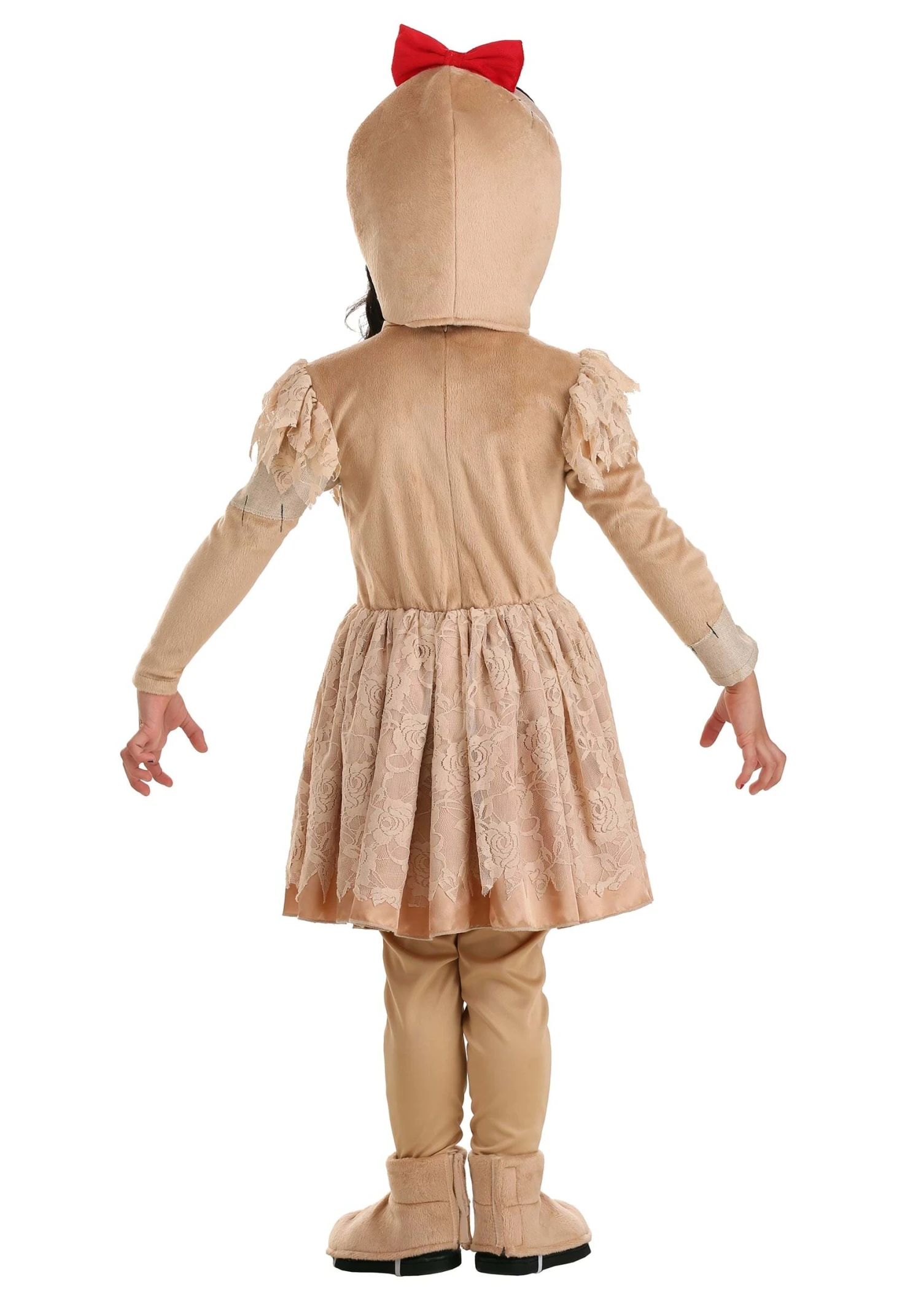 Voodoo Doll Dress Toddler Costume 4 Voodoo Doll Dress Toddler Costume - Image 2