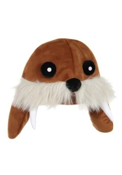 Plush Walrus Spray Toy Costume Hat -Halloween Costumes walrus sprazy toy hat alt 3