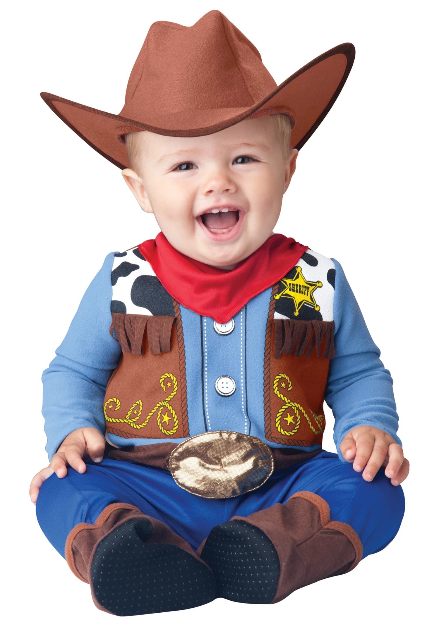 Wee Wrangler Cowboy Costume For Infants 3 Wee Wrangler Cowboy Costume For Infants
