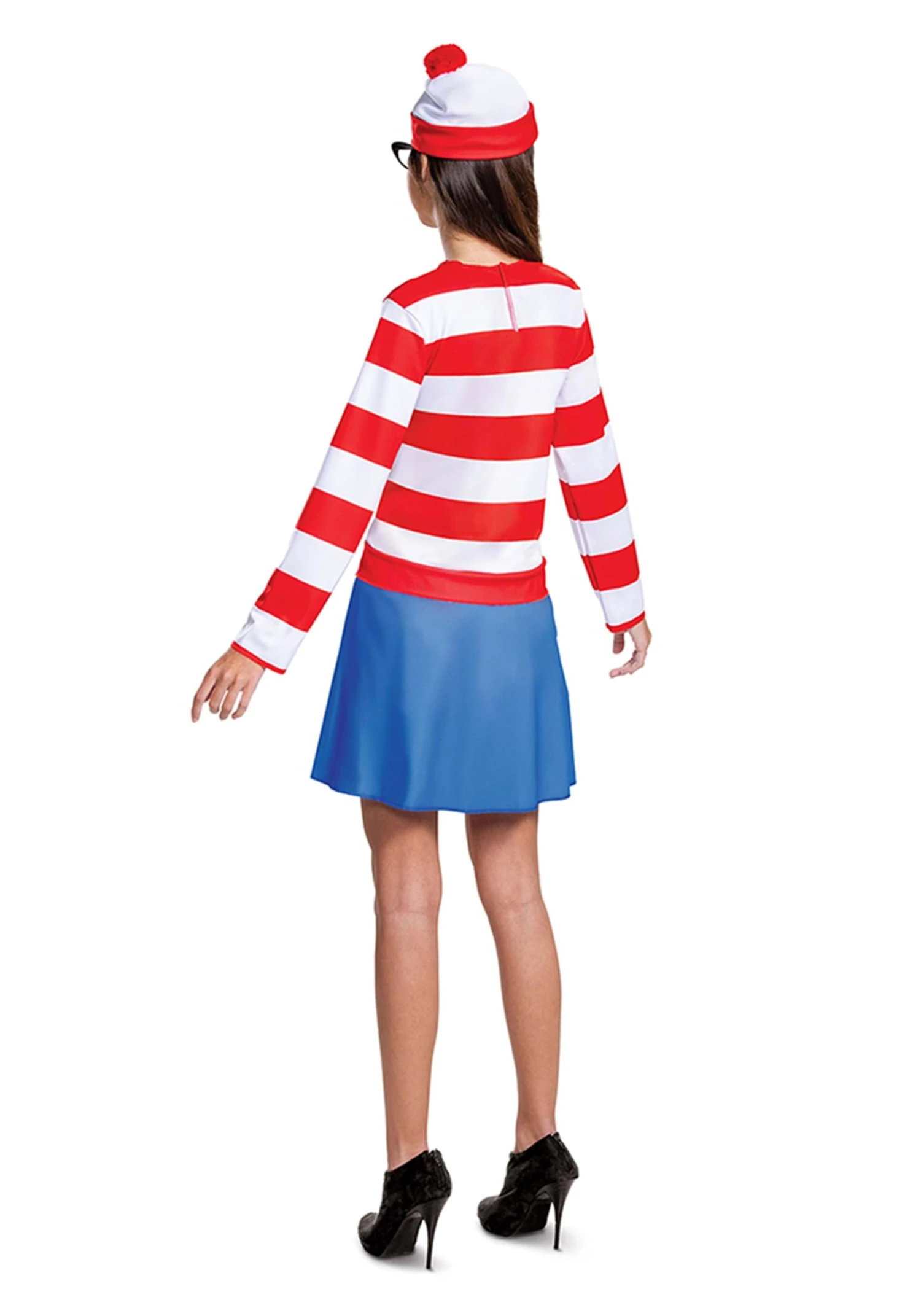 Disguise Classic Where's Waldo Wenda Adult Costume 4 Disguise Classic Where's Waldo Wenda Adult Costume - Image 2