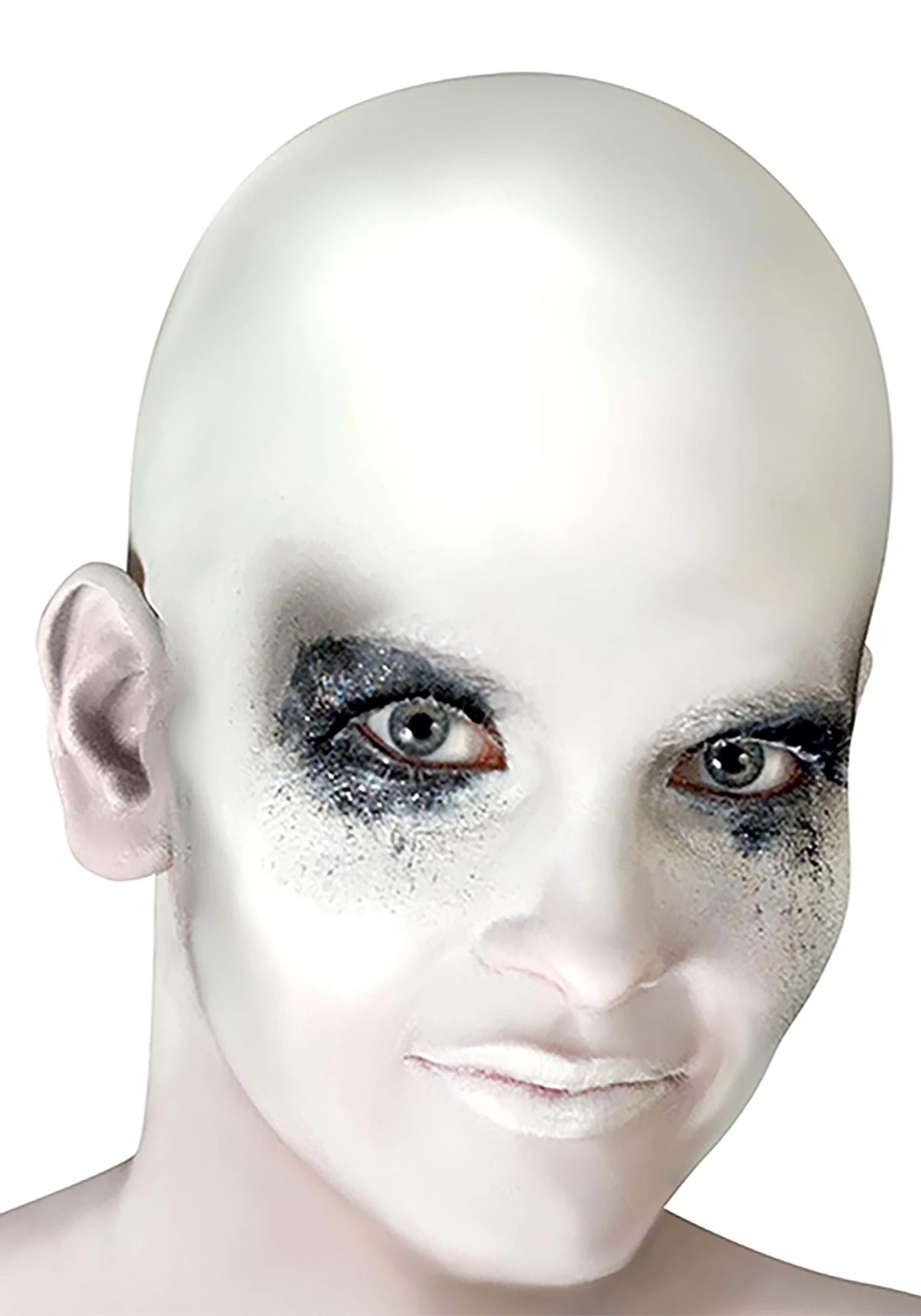 White Bald Cap For Adults 3 White Bald Cap For Adults