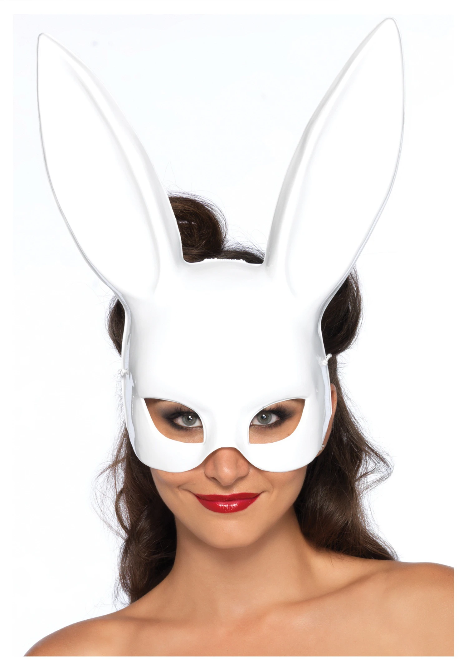 LEG AVENUE White Bunny Mask 3 LEG AVENUE White Bunny Mask