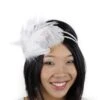 White Flapper Headband With Rhinestones Accessory 2 White Flapper Headband With Rhinestones Accessory -Halloween Costumes white flapper headband with rhinestones
