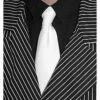 White Gangster Tie 1 White Gangster Tie -Halloween Costumes white gangster tie