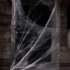 200 Square FT White Spider Web Halloween Prop 2 200 Square FT White Spider Web Halloween Prop -Halloween Costumes white spider web decoration
