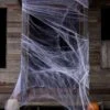 800 Square FT White Spider Web Halloween Decoration 1 800 Square FT White Spider Web Halloween Decoration -Halloween Costumes white spider web decoration 2