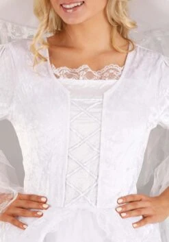 White Witch Costume Dress For Women -Halloween Costumes white witch adult costume alt 2