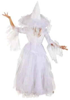 White Witch Costume Dress For Women -Halloween Costumes white witch adult costume alt 6