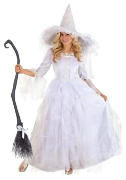 White Witch Costume Dress For Women -Halloween Costumes white witch adult costume alt 7
