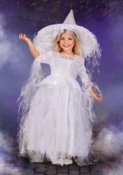 Girl's Toddler White Witch Costume