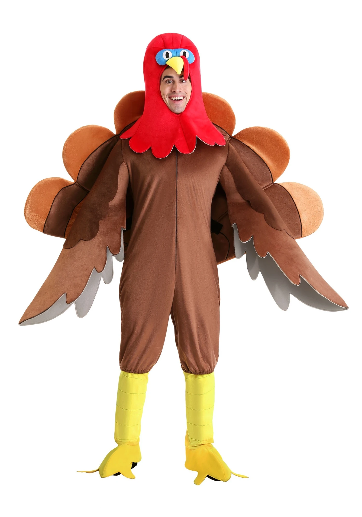 Adult Wild Turkey Costume 3 Adult Wild Turkey Costume