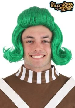 Willy Wonka Oompa Loompa Wig For Adults
