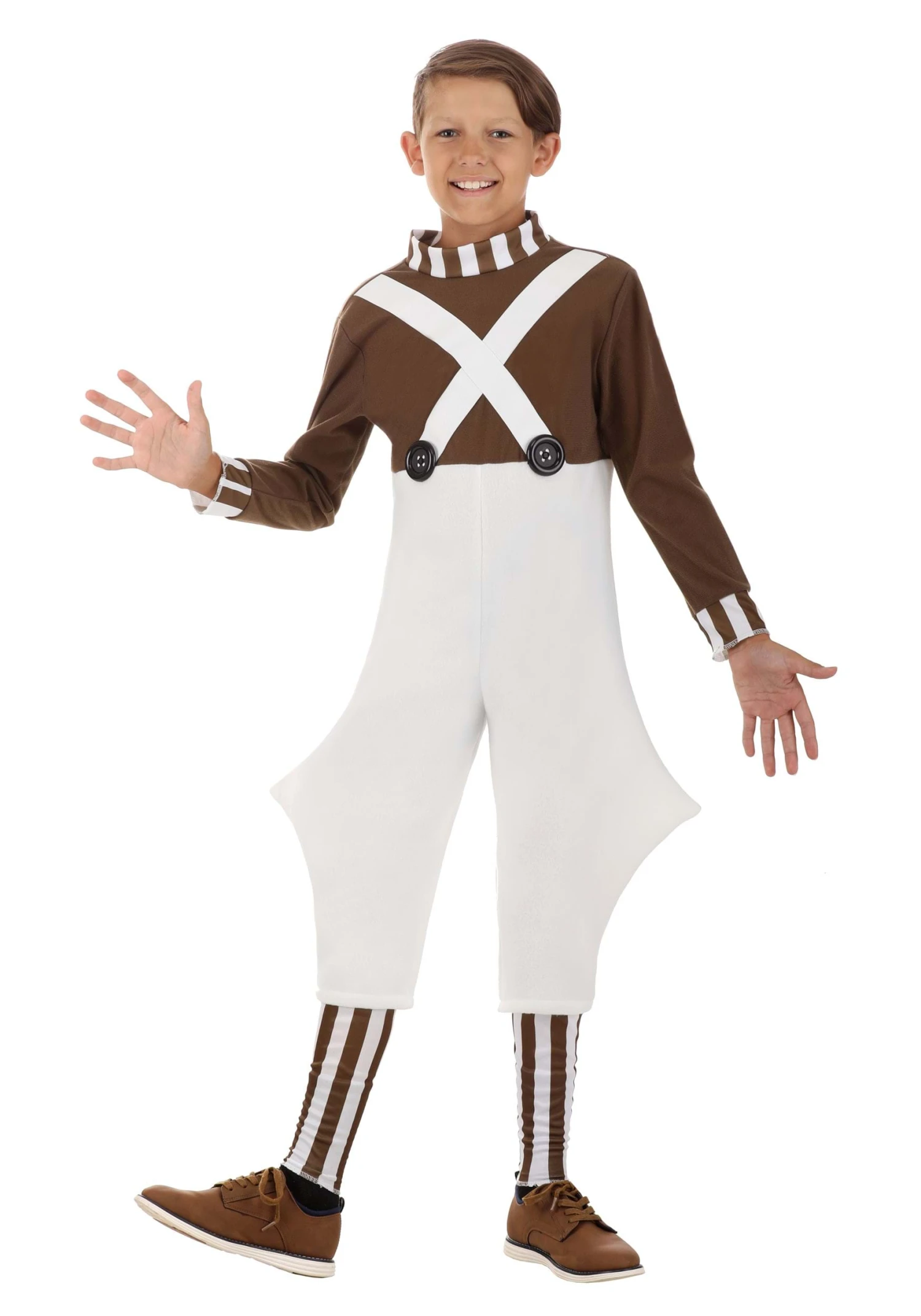 Willy Wonka Oompa Loompa Costume For Kids 10 Willy Wonka Oompa Loompa Costume For Kids - Image 8