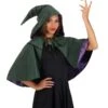 Hocus Pocus Winifred Sanderson Hooded Capelet -Halloween Costumes winifred sanderson hooded capelet