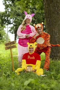 Adult Winnie The Pooh Deluxe Costume -Halloween Costumes winnie the pooh deluxe adult costume alt 5