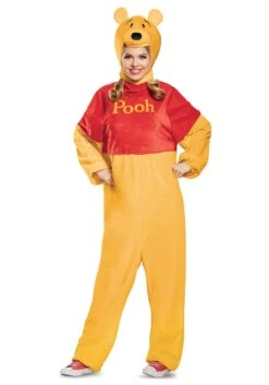 Adult Winnie The Pooh Deluxe Plus Size Costume 22 Adult Winnie The Pooh Deluxe Plus Size Costume -Halloween Costumes winnie the pooh deluxe adult plus costume alt 8