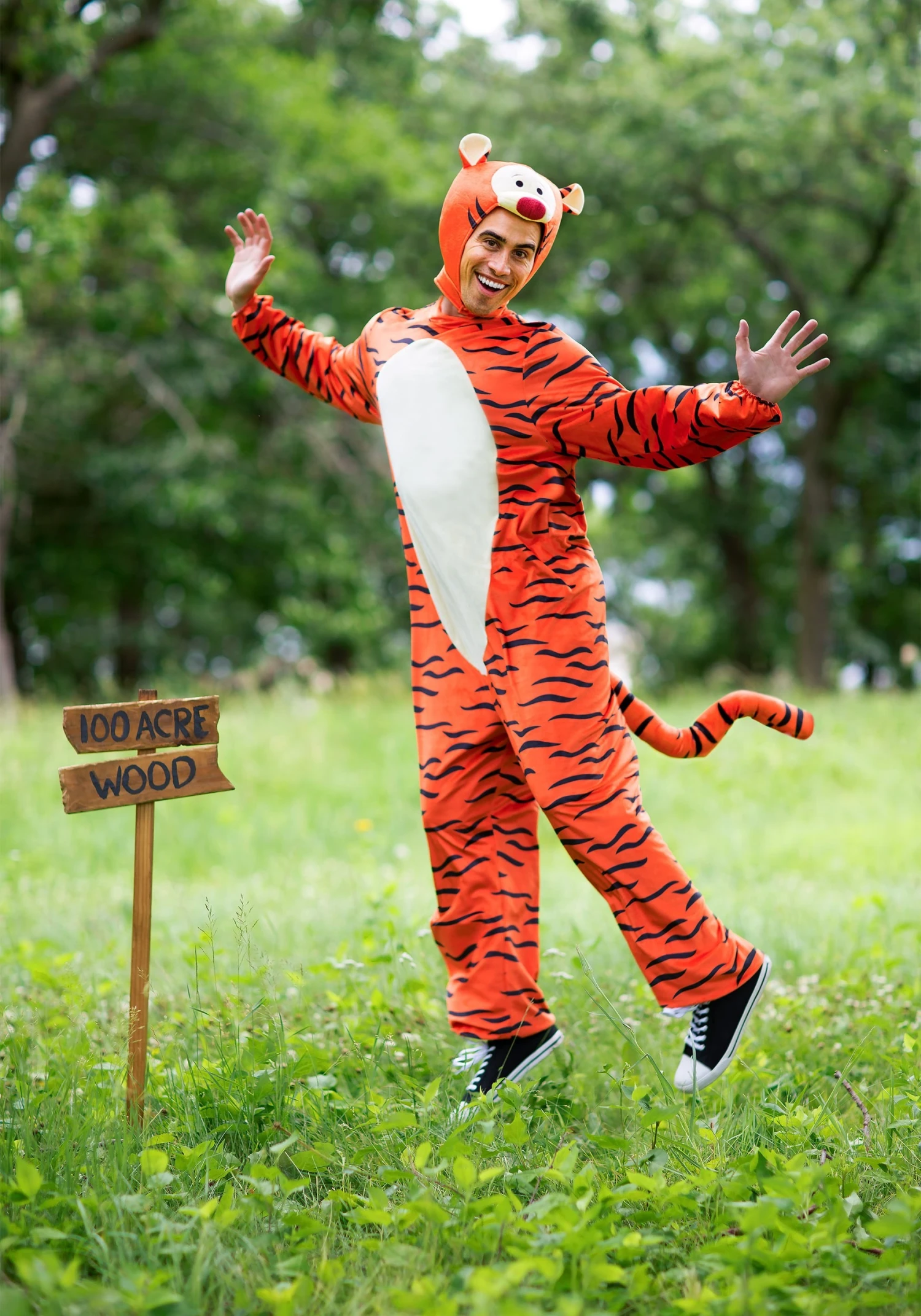 Deluxe Winnie The Pooh Tigger Costume For Adults 3 Deluxe Winnie The Pooh Tigger Costume For Adults