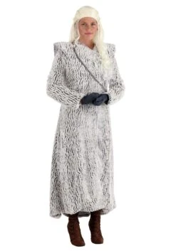 Winter Dragon Queen Women's Costume 8 Winter Dragon Queen Women's Costume -Halloween Costumes winter dragon queen womens costume alt 1