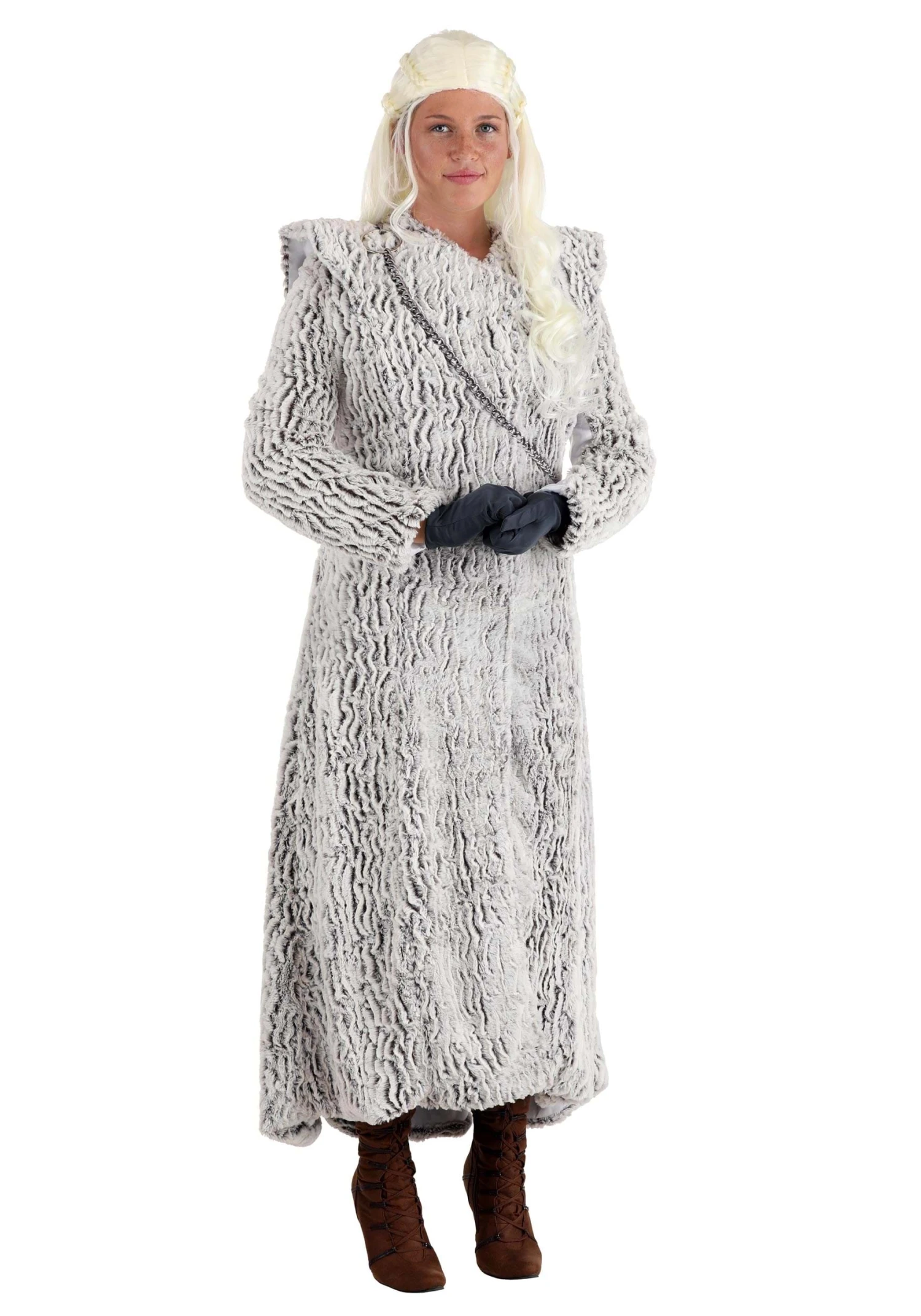 Winter Dragon Queen Women's Costume 4 Winter Dragon Queen Women's Costume - Image 2