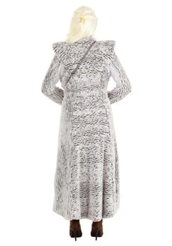 Winter Dragon Queen Women's Costume 9 Winter Dragon Queen Women's Costume -Halloween Costumes winter dragon queen womens costume alt 2