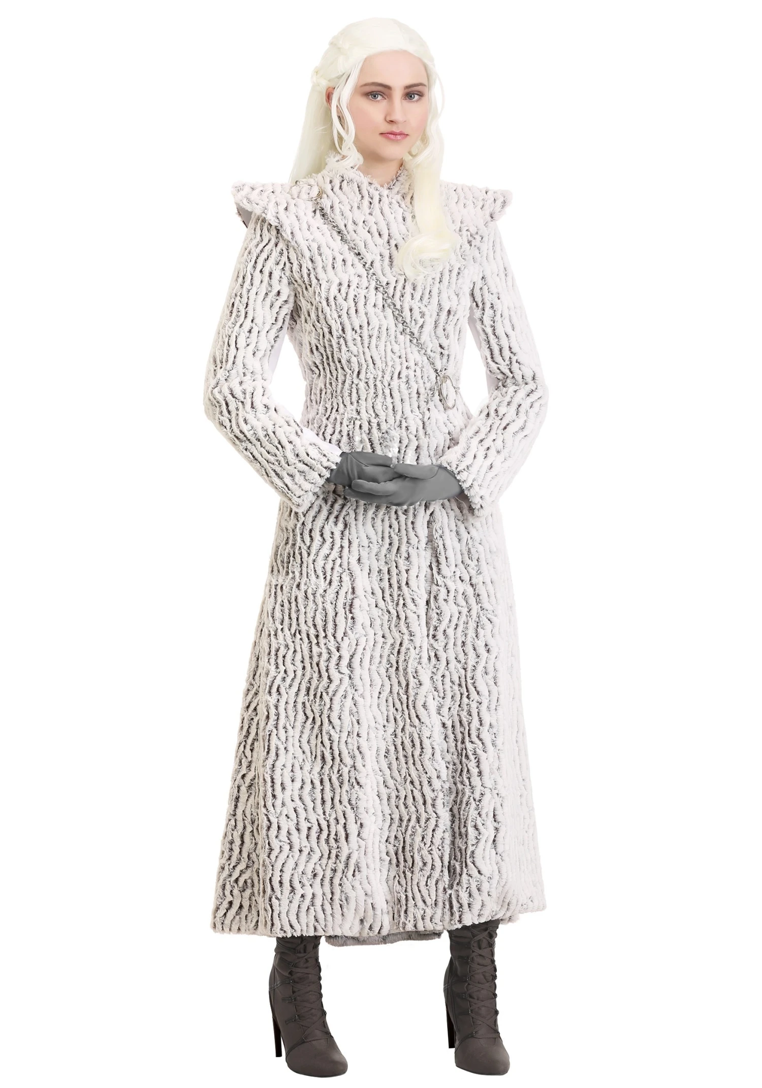 Plus Size Winter Dragon Queen Women's Costume 4 Plus Size Winter Dragon Queen Women's Costume - Image 2