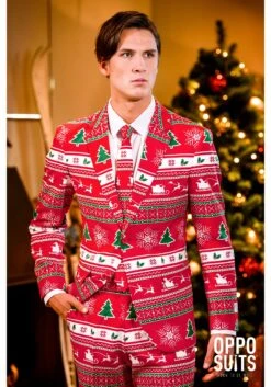 Men's OppoSuits Winter Wonderland Suit -Halloween Costumes winter wonderland mens suit