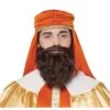 Wise Man Brown Wig And Beard For Men -Halloween Costumes wise man brown wig and beard