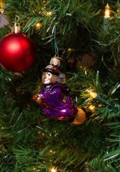 Witch Flying On A Broomstick Ornament