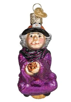 Witch Flying On A Broomstick Ornament -Halloween Costumes witch on broomstick ornament alt 3