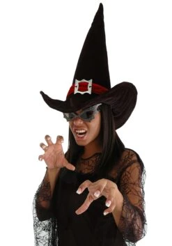 Plush Adult Witch Costume Hat