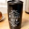 Witches Brew Double Walled Travel Mug -Halloween Costumes witches brew double walled mug