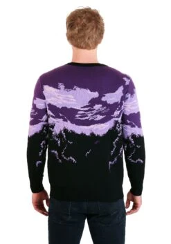 Witch's Moonlight Ride Halloween Sweater 15 Witch's Moonlight Ride Halloween Sweater -Halloween Costumes witchs moonlight ride ugly halloween sweater alt4