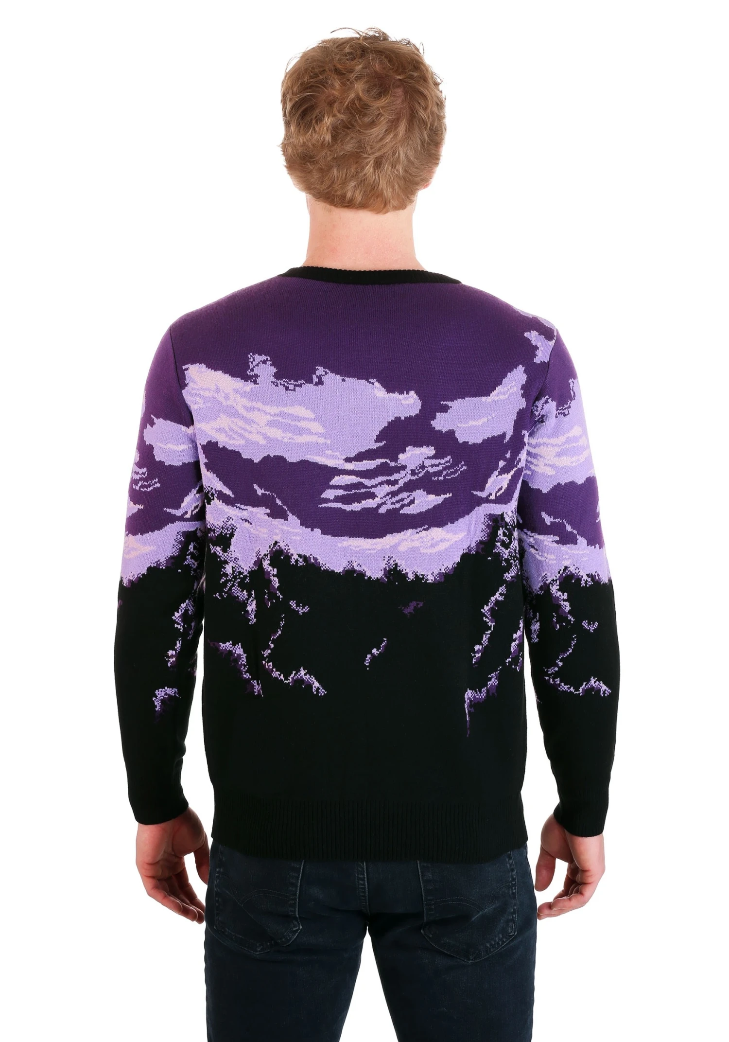 Witch's Moonlight Ride Halloween Sweater 7 Witch's Moonlight Ride Halloween Sweater - Image 5