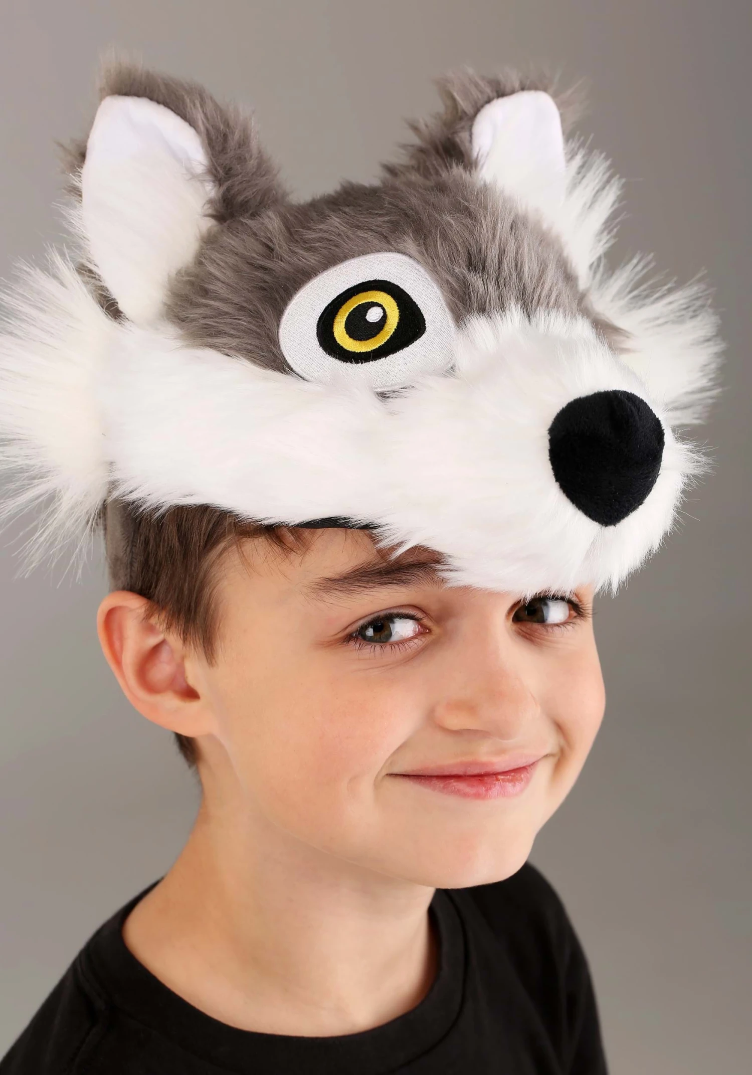 Soft Wolf Headband & Tail Costume Kit 5 Soft Wolf Headband & Tail Costume Kit - Image 3