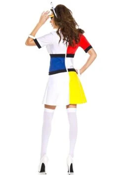MUSIC LEGS Sexy '60s Mod Muse Costume For Women 5 MUSIC LEGS Sexy '60s Mod Muse Costume For Women -Halloween Costumes womens 60s mod muse costume alt 1