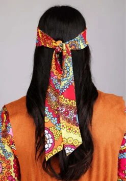 70s Woodstock Hippie Women's Costume Dress 17 70s Woodstock Hippie Women's Costume Dress -Halloween Costumes womens 70s woodstock hippie costume alt 5