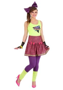 Women's 80s Rad Costume -Halloween Costumes womens 80s rad costume 2