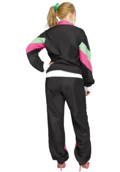 Fun World Women's 80s Track Suit Plus Size Costume -Halloween Costumes womens 80s track suit plus size costume 1