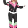Fun World Women's 80s Track Suit Plus Size Costume -Halloween Costumes womens 80s track suit plus size costume